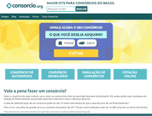 Tablet Screenshot of consorcio.org