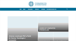 Desktop Screenshot of consorcio.org.co