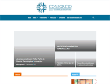 Tablet Screenshot of consorcio.org.co
